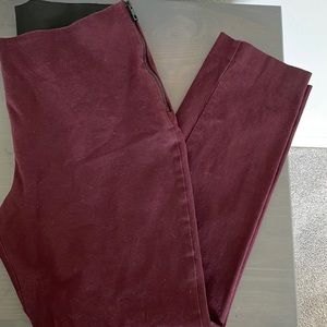 Size 8, A new Day, Burgundy zip up dress pants